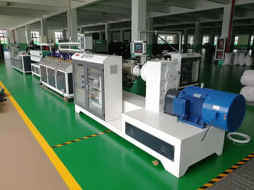 lighting PC profile extrusion line