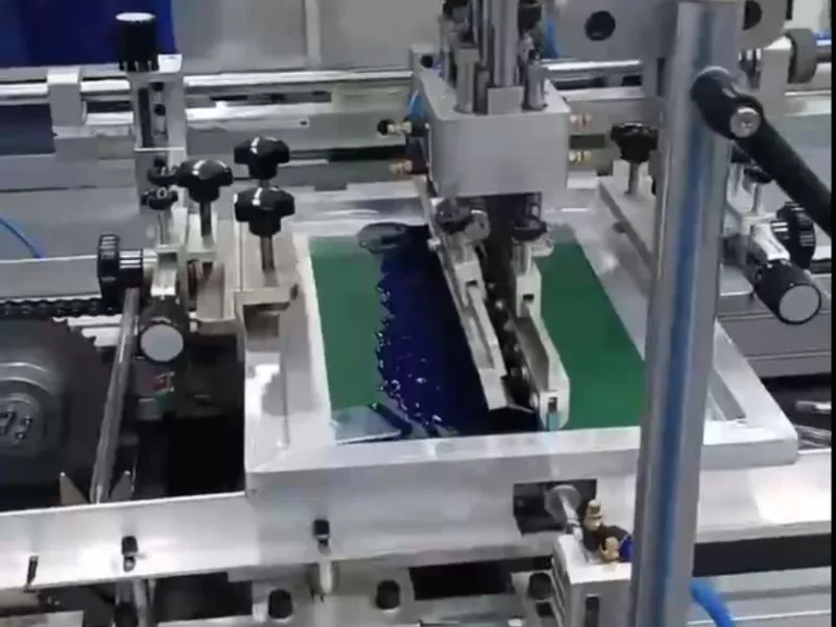 Шелковая печать линии по производству дозаторов