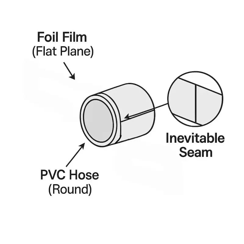 illustrate of seam