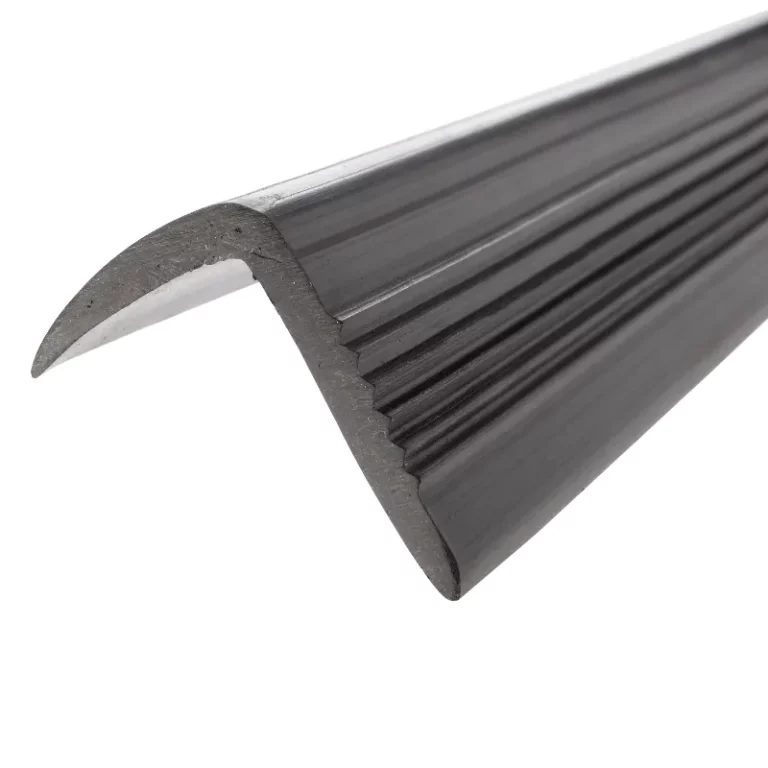black extruded profile sample