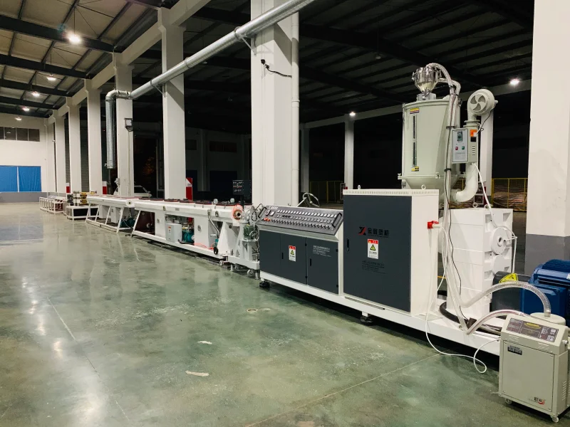 Dual-output PPR pipe extrusion machine with high output