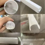 Amostras de perfis de iluminação LED