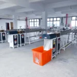 ligne d'extrusion de tubes plongeants chez les clients